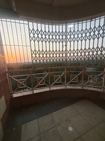 Balcony in 3 BHK Apartment at Beverly Park, Nerul – for Rent