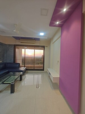 Living Room in 3 BHK Apartment at Beverly Park, Nerul – for Rent