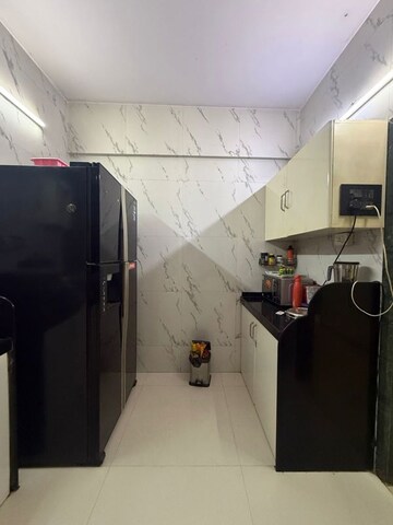 Kitchen in 3 BHK Apartment at Nageshwar Dham Chs, Seawoods – for Rent