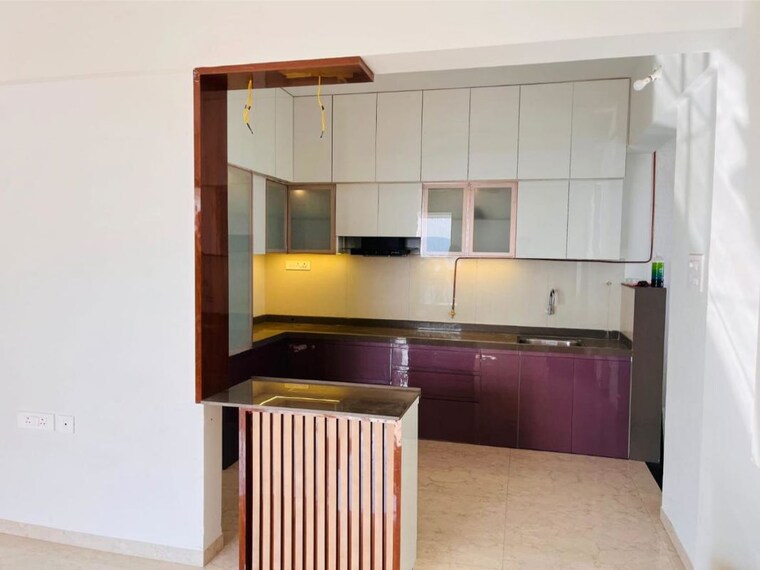 Kitchen, vision-aristo 3 Bedroom 995 Sq.Ft. Apartment In Ravet Pune 10056474