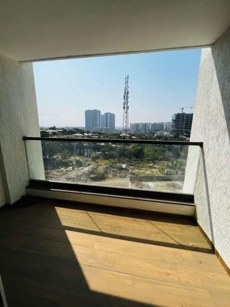 Balcony, majestique-towers 2 Bedroom 825 Sq.Ft. Apartment In Kharadi Pune 10056478