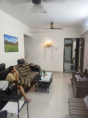 Living Room in 2 BHK Apartment at Seasons Residency, Khadakpada – for Sale