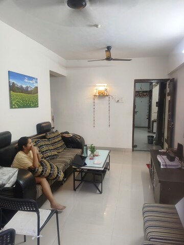 Living Room in 2 BHK Apartment at Seasons Residency, Khadakpada – for Sale