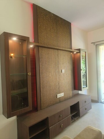 Living Room in 2 BHK Apartment at Park Street, Wakad – for Rent