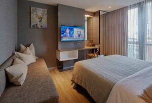 Bedroom in 3 BHK Apartment at Tulip Mall, Sector 46 – for Rent