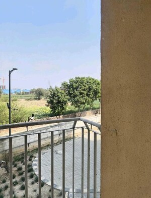 Balcony in 1 BHK Apartment at Wave Dream Homes, Wave City – for Rent