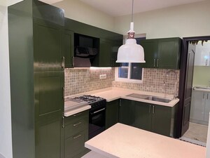 Kitchen in 3 BHK Apartment at SJR Primecorp Blue Waters, Off Sarjapur Road – for Rent