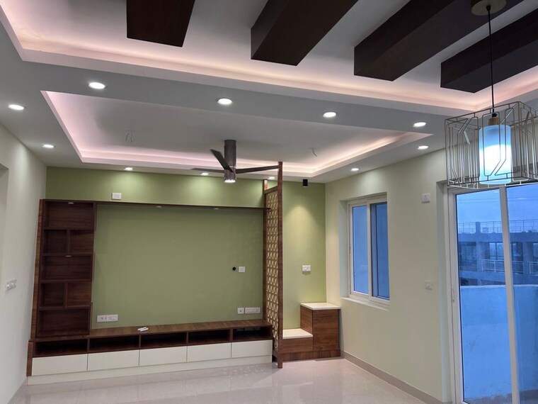 Kitchen, sjr-primecorp-blue-waters 3 Bedroom 1500 Sq.Ft. Apartment In Off Sarjapur Road Bangalore 10056535