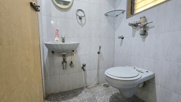Bathroom in 1 BHK Apartment at Abrol Residency, Malad West – for Rent