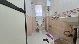Bathroom in 1 BHK Apartment at Jyoti Castle, Malad West – for Rent