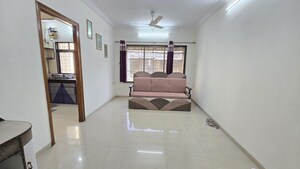 Living Room in 1 BHK Apartment at Jyoti Castle, Malad West – for Rent