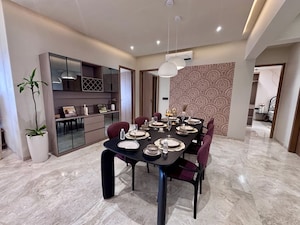 Dining Room in 3.5 BHK Apartment at Dona Paula – for Sale