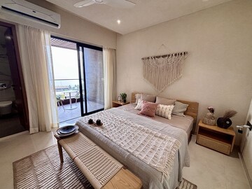 Bedroom in 3.5 BHK Apartment at Dona Paula – for Sale
