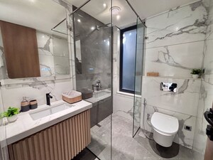 Bathroom in 3.5 BHK Apartment at Dona Paula – for Sale