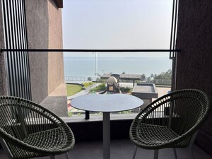 Balcony in 3.5 BHK Apartment at Dona Paula – for Sale