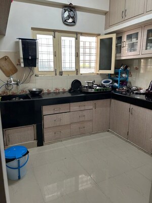Kitchen in 3 BHK Apartment at Crown Whistling Woods, Kokapet – for Rent