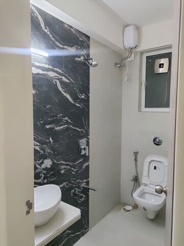 Bathroom in 1 BHK Apartment at Space Residency, Mira Road East – for Sale