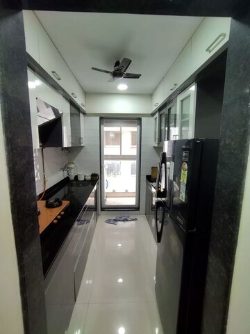 Kitchen in 1 BHK Apartment at Space Residency, Mira Road East – for Sale