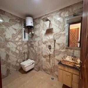 Bathroom in 4 BHK Builder Floor at Chattarpur – for Sale