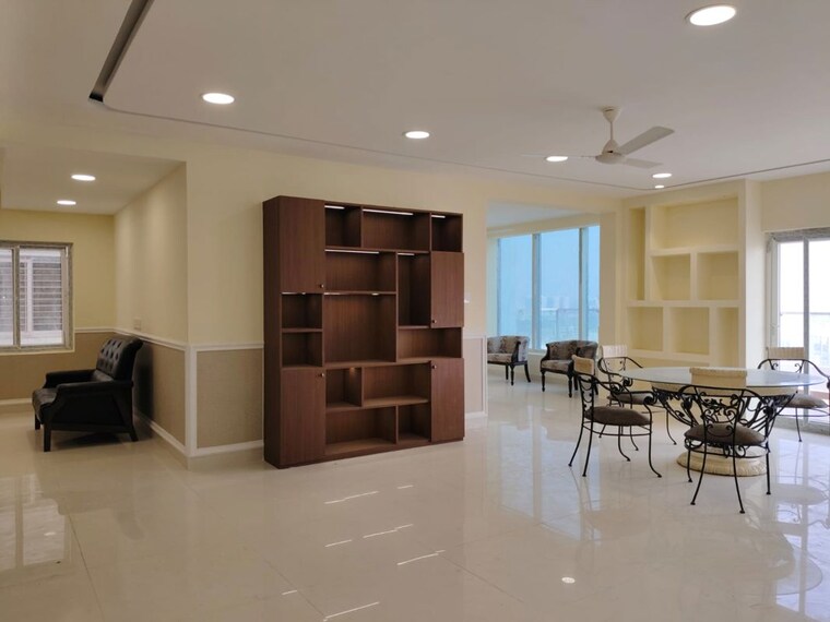 Living Room, gem-nakshatra 3 Bedroom 1820 Sq.Ft. Apartment In Kokapet Hyderabad 10056676