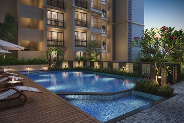 Swimming Pool in 2 BHK Apartment at 7 Avenue, Ulwe – for Sale