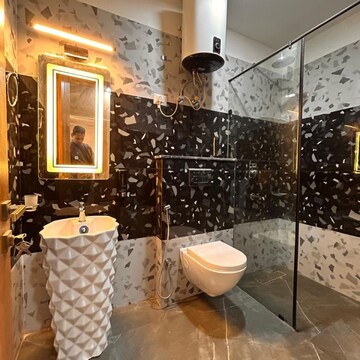 Attached Bathroom in 3 BHK Builder Floor at Chattarpur – for Sale