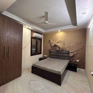 Bedroom in 3 BHK Builder Floor at Chattarpur – for Rent