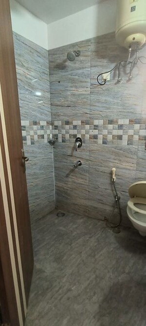 Bathroom in 3 BHK Builder Floor at Chittaranjan Park – for Rent