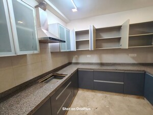 Kitchen in 3 BHK Builder Floor at Greater Kailash I – for Rent