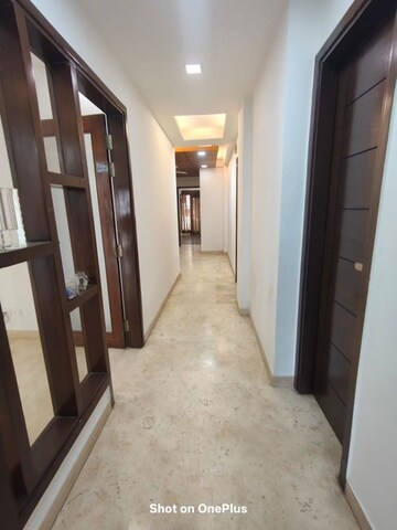 Building Lobby in 3 BHK Builder Floor at Greater Kailash I – for Rent