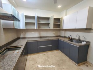 Kitchen in 3 BHK Builder Floor at Greater Kailash I – for Rent