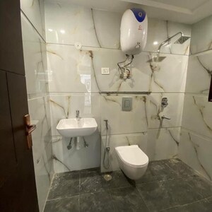Bathroom in 3 BHK Builder Floor at Chattarpur – for Sale