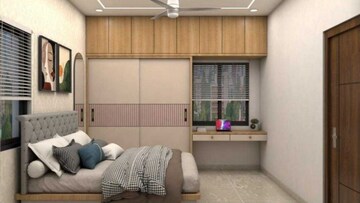 Bedroom in 3 BHK Apartment at Aparna Zenon, Puppalaguda – for Rent