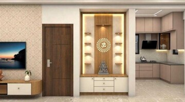 Living Room in 3 BHK Apartment at Aparna Zenon, Puppalaguda – for Rent