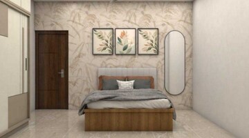 Bedroom in 3 BHK Apartment at Aparna Zenon, Puppalaguda – for Rent