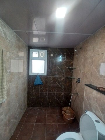 Bathroom in 3 BHK Apartment at Prestige Jindal City, Bagalakunte – for Rent