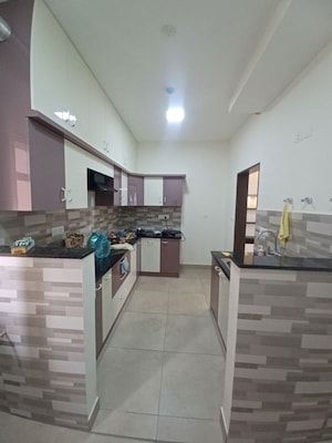 Kitchen in 3 BHK Apartment at Prestige Jindal City, Bagalakunte – for Rent