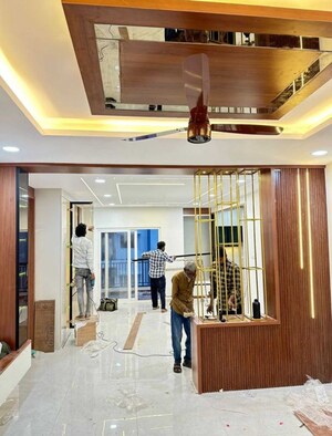 Living Room in 3 BHK Apartment at EIPL Corner Stone, Gandipet – for Rent