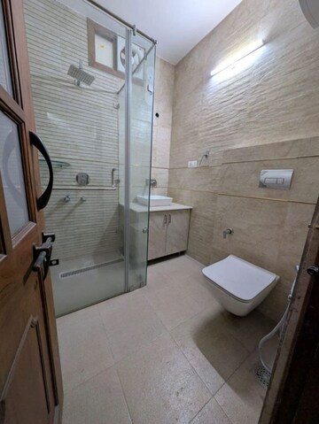 Bathroom in 2 BHK Apartment at RWA Apartments Sector 12, Sector 12 – for Rent