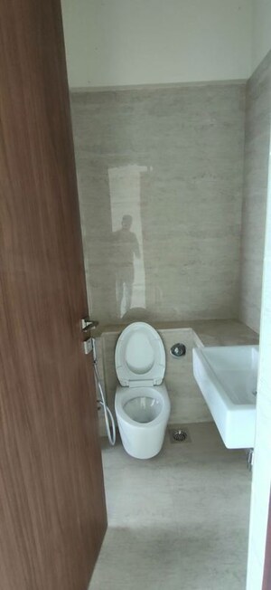 Bathroom in 2 BHK Apartment at Sheth Auris Serenity Tower 1, Malad West – for Rent