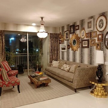 Living Room in 2 BHK Apartment at House of Hiranandani Devanahalli, Devanahalli – for Rent