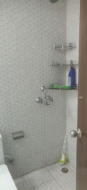 Bathroom in 2.5 BHK Apartment at The Golden Gate, Mahurali – for Rent
