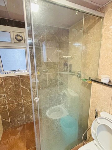 Bathroom in 3 BHK Apartment at Prestige Jindal City, Bagalakunte – for Rent