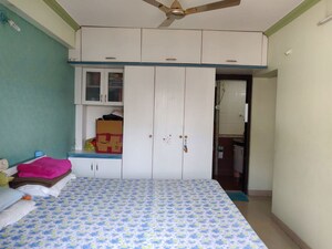 Bedroom in 2 BHK Apartment at Bramha Suncity, Wadgaon Sheri – for Rent