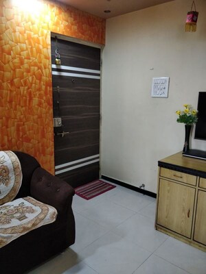 Living Room in 1 BHK Apartment at Dosti Maitri Gardens, Pokhran Road No Two – for Rent