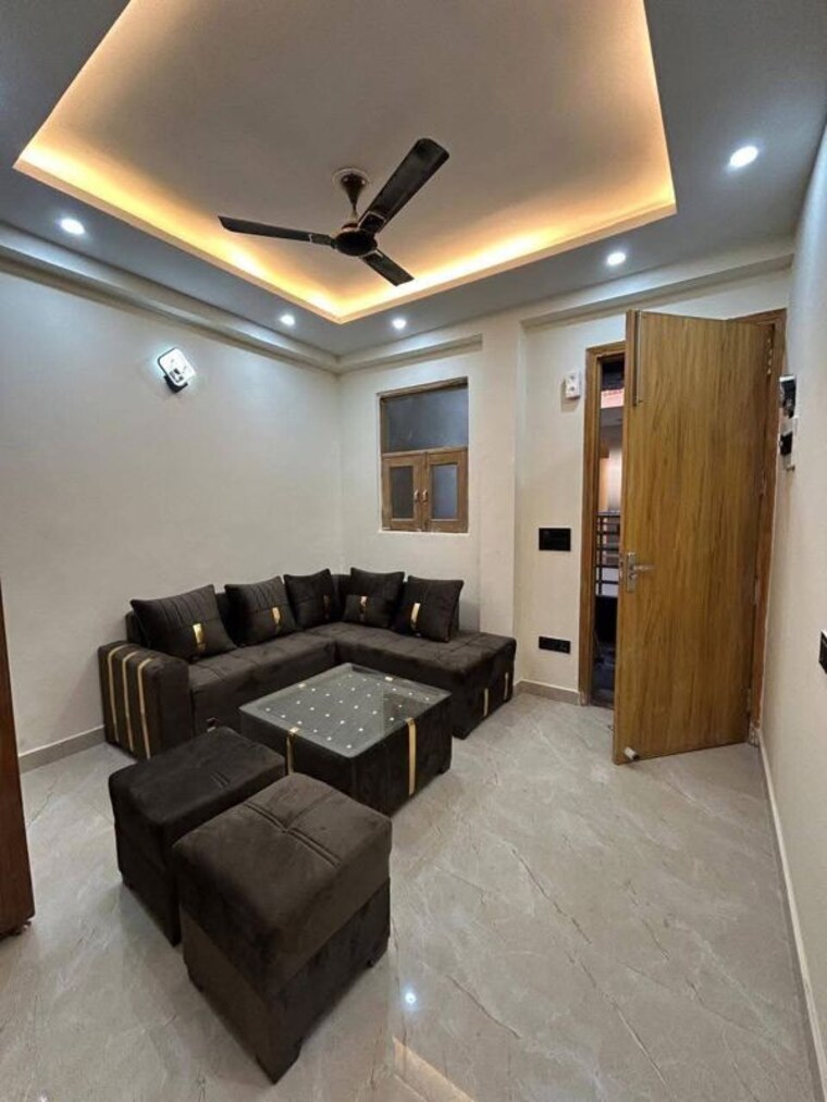 Living Room, saket 1 Bedroom 500 Sq.Ft. Builder Floor In Saket Delhi 10056942