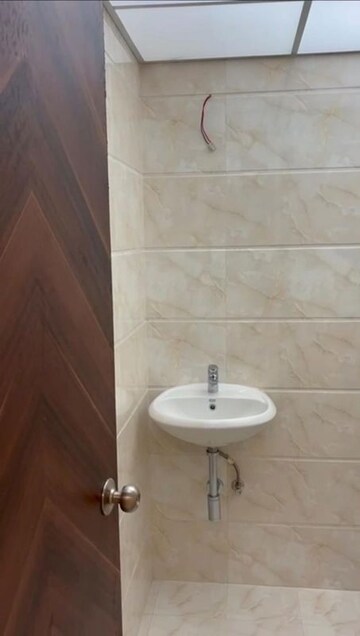 Bathroom in 1 BHK Apartment at Raghav Paradise, Borivali East – for Rent