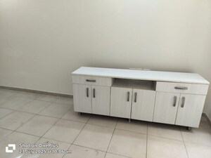 Kitchen in 3 BHK Apartment at Bhartiya City Nikoo Homes 4, Thanisandra Main Road – for Rent