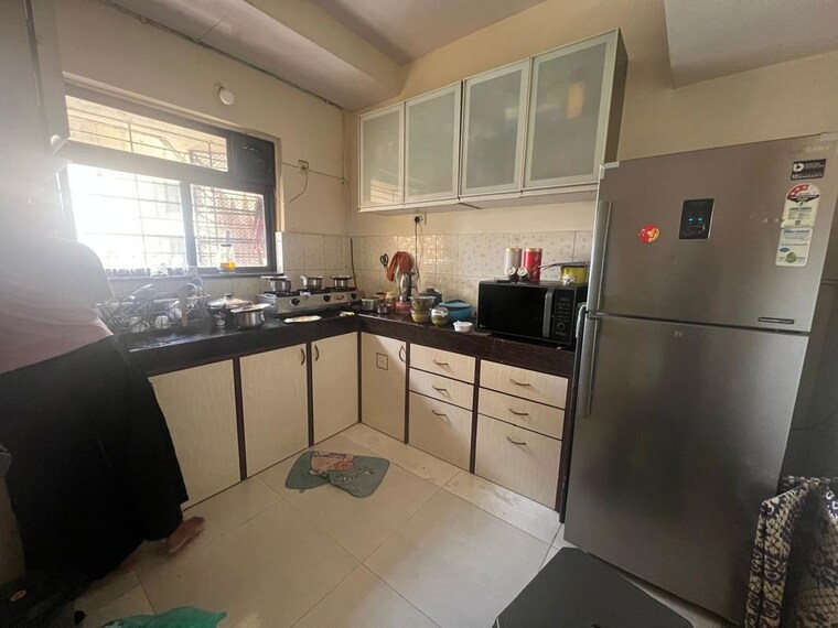 Kitchen, rosa-manhattan 2 Bedroom 650 Sq.Ft. Apartment In Ghodbunder Road Thane 10057001