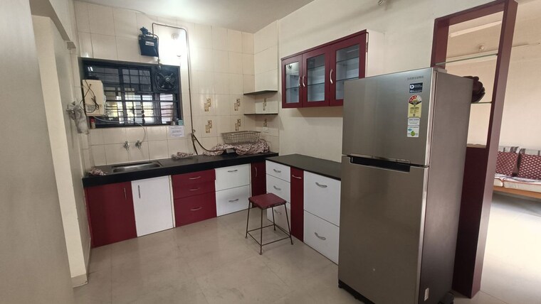 Kitchen, daulat-nagar 2 Bedroom 900 Sq.Ft. Apartment In Anand Nagar Pune 10057004